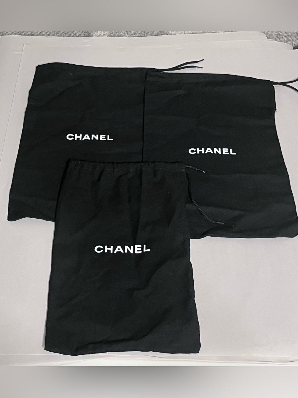 Chanel Dust Bags set of 3